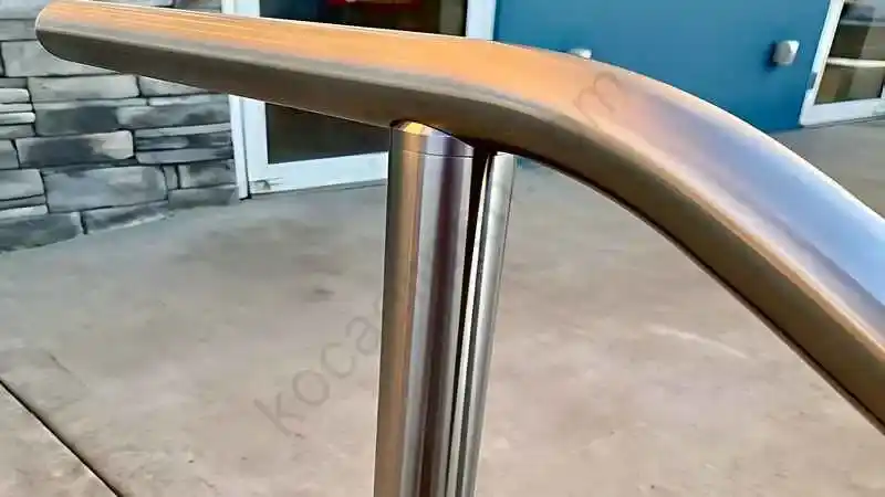 camlı ve profilli alüminyum küpeşte korkuluk sistemi