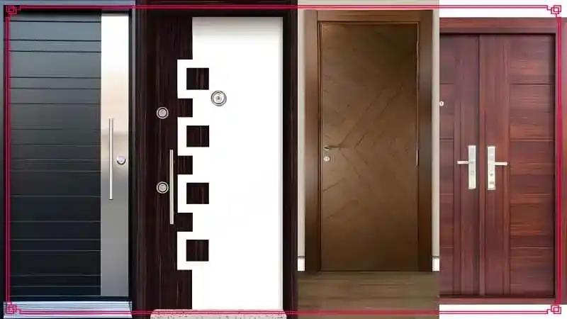 Kocaeli'de modern bir apartman dairesi için Kocaeli PEN tarafından montajı yapılmış, antrasit renkli, aynalı ve çelik rozetli lüks çelik kapı