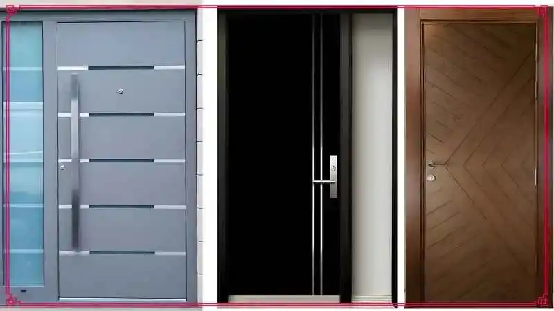 Kocaeli'de modern bir apartman dairesi için Kocaeli PEN tarafından montajı yapılmış, antrasit renkli, aynalı ve çelik rozetli lüks çelik kapı