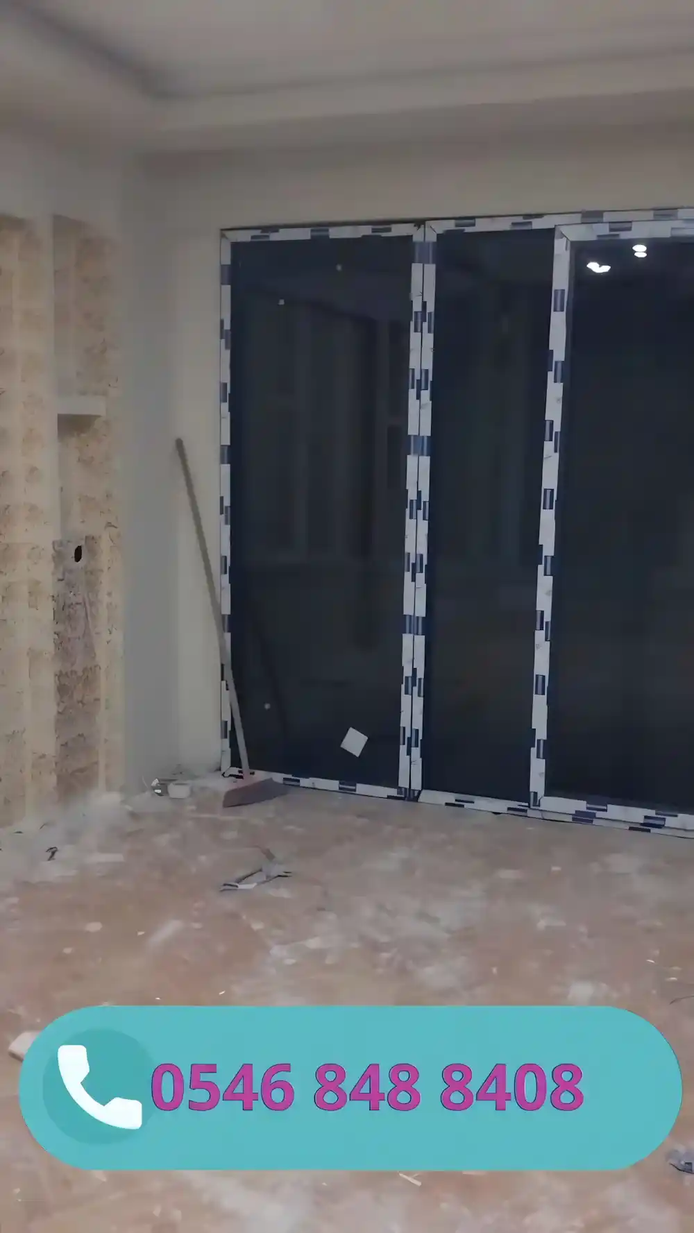 Dilovası Alüminyum Küpeşte. Kocaeli PEN tarafından yapılan; modern alüminyum küpeşte, devasa sürme pimapen ve Egepen kapı/pencere sistemlerinin bir arada uygulandığı komple daire dönüşüm projesi.