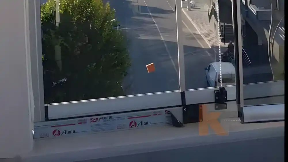 Dilovası Katlanır Cam Kocaeli PEN tarafından üç katlı bir binanın ikinci ve üçüncü kat balkonlarına montajı yapılmış, modern ve estetik katlanır cam sistemleri.