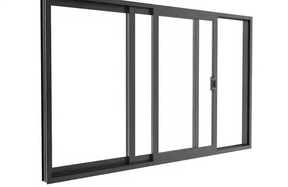 Kocaeli İzmit'te, Kocaeli PEN tarafından modern bir villaya uygulanmış, İzmit Alüminyum Pencere antrasit renkli, minimalist ve geniş görüş alanı sunan ısı yalıtımlı alüminyum pencere sistemleri.