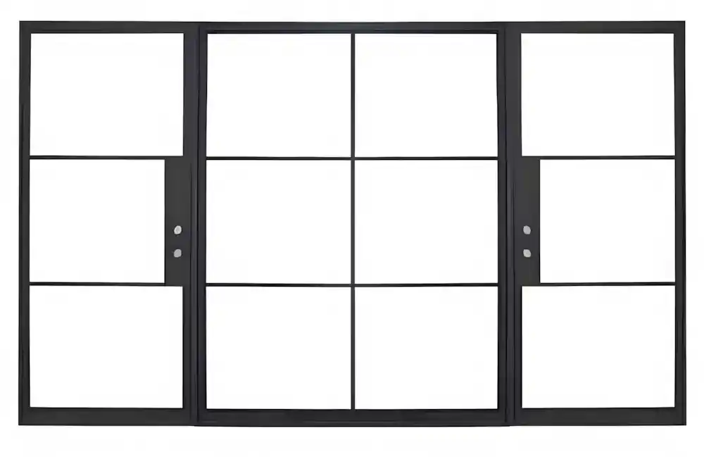 Kocaeli İzmit'te, Kocaeli PEN tarafından modern bir villaya uygulanmış, İzmit Alüminyum Pencere antrasit renkli, minimalist ve geniş görüş alanı sunan ısı yalıtımlı alüminyum pencere sistemleri.