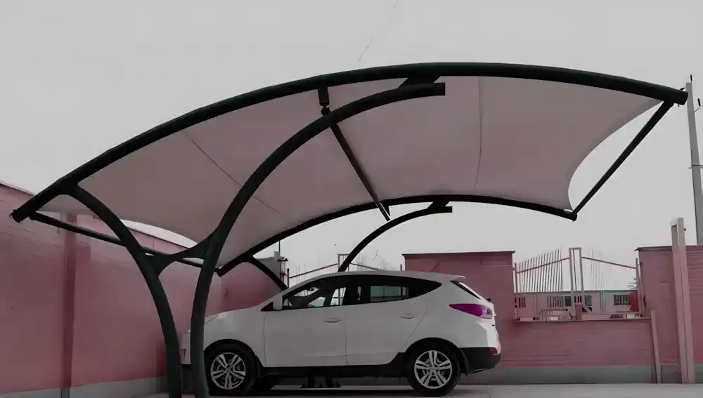 Kocaeli uzaktan kumandalı, LED aydınlatmalı, açılır-kapanır tavanlı modern pergola tente sistemi.