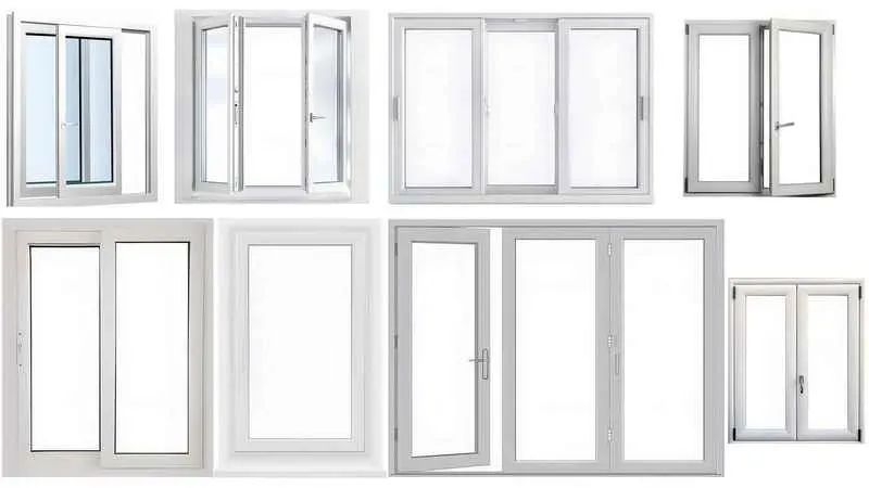 Kocaeli'de Kocaeli PEN tarafından monte edilmiş antrasit renkli modern PVC pencere sistemi.