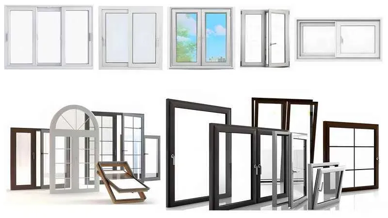 Kocaeli'de Kocaeli PEN tarafından monte edilmiş antrasit renkli modern PVC pencere sistemi.