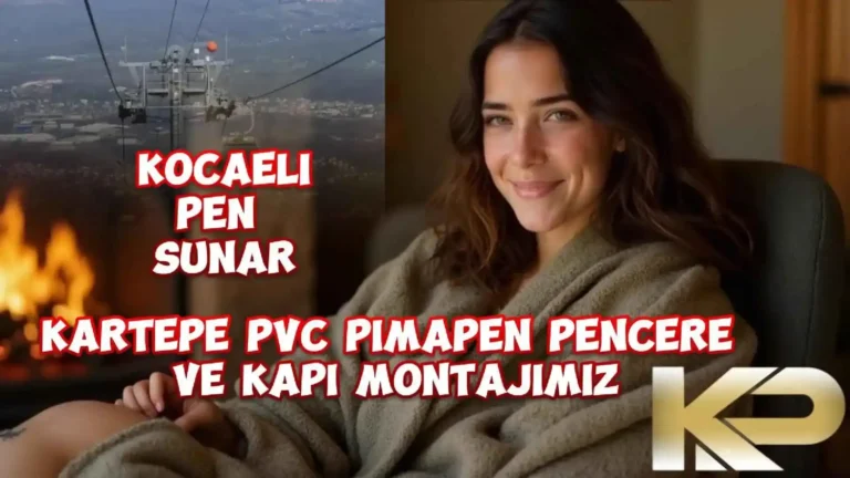 Kartepe’de yeni inşa edilen binada pimapen pencere ve kapı montajı yapılan yapı görünümü  