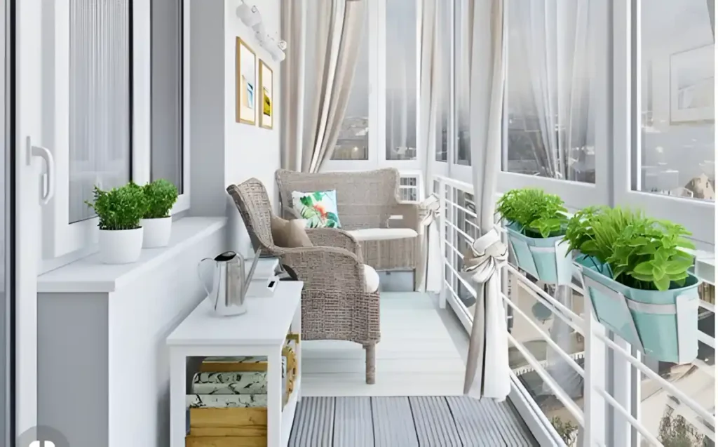 Cam balkon ve dekorasyon fikirleri. Balkonu Kış Bahçesine Dönüştürme