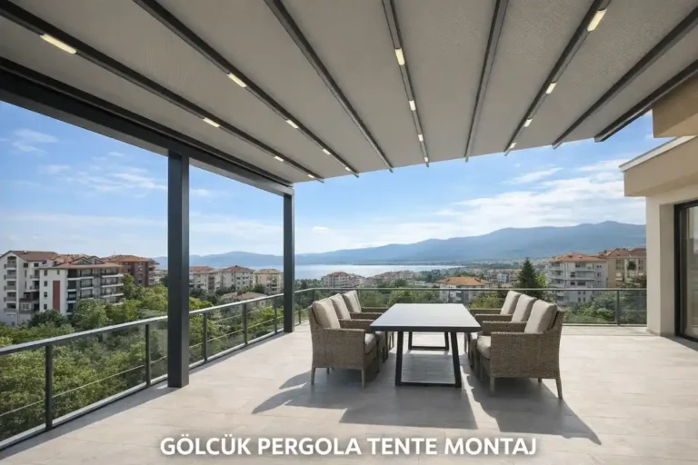 Gölcük Pergola Tente Montajımız